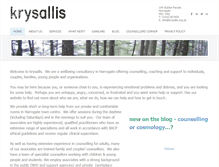 Tablet Screenshot of krysallis.org.uk